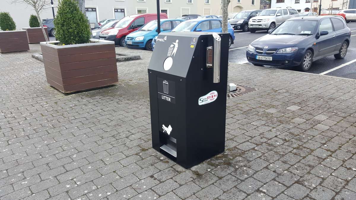 Smart City Solar Bin - ecoVRS