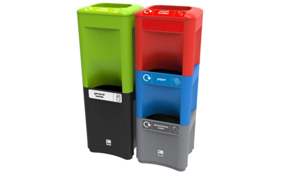 Recycling bin Envirostack