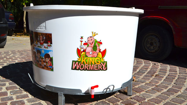 Composting bin for Schools King Wormery 1000Lt
