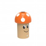 Mushroom Bin with smiley face.66