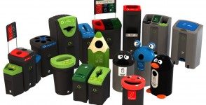 Plastic Recycling Bins