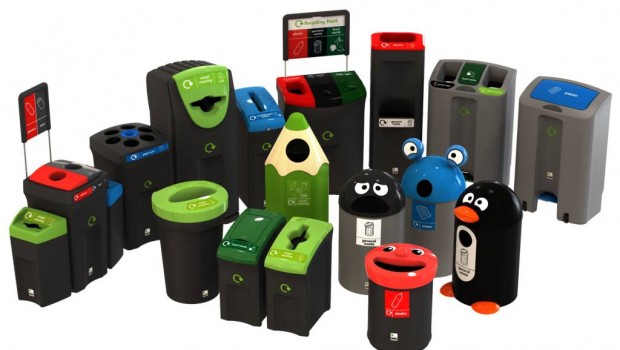 Plastic Recycling Bins