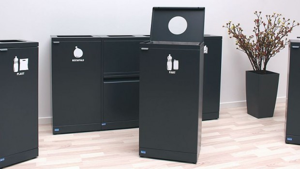 Metallic Recycling Bins Bica